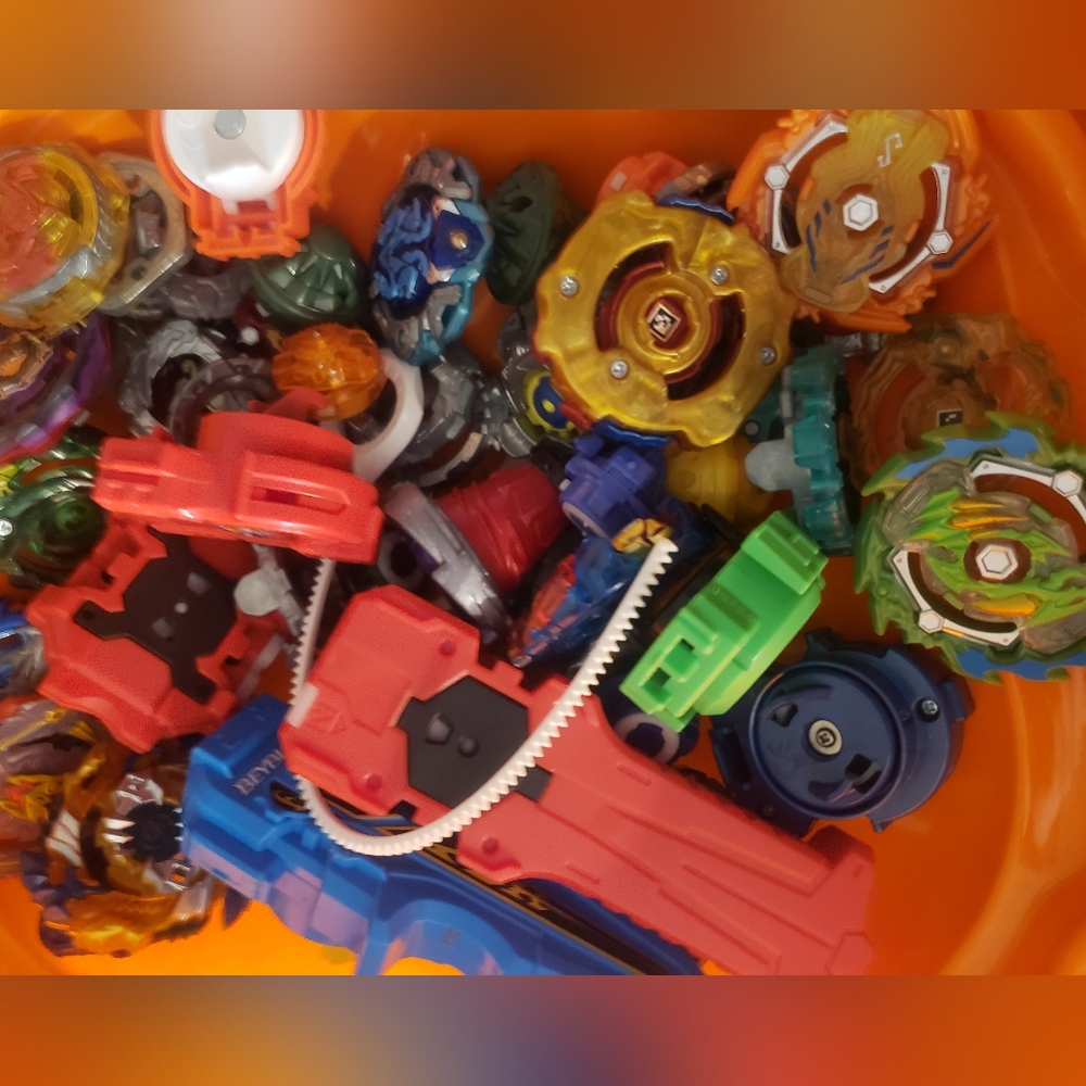 Massive BeyBlade Collection